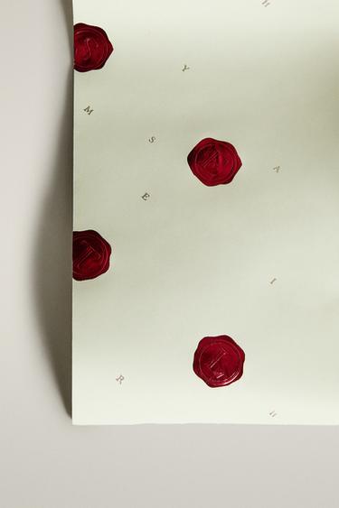 CHRISTMAS POLKA DOT WRAPPING PAPER — Multicolored 1