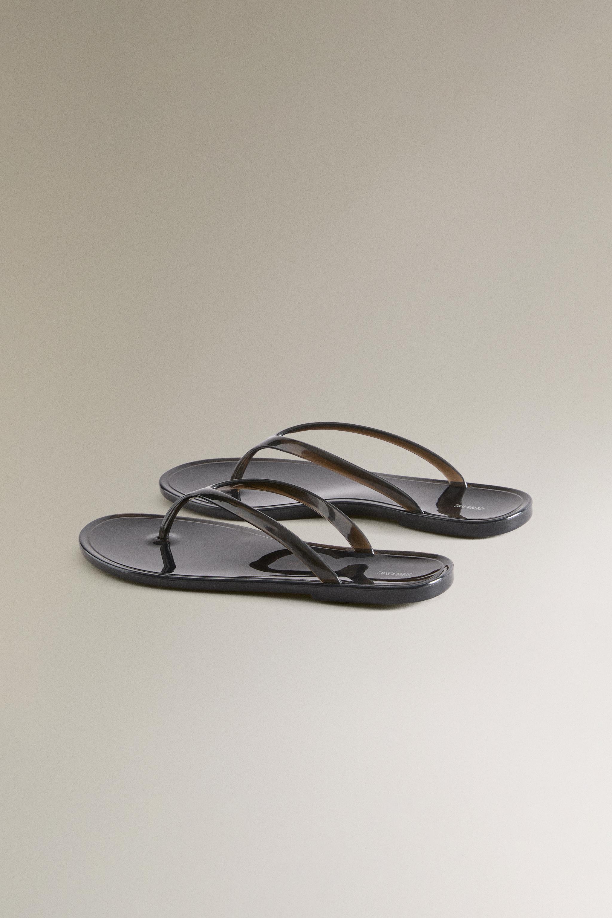 FLAT JELLY SANDALS