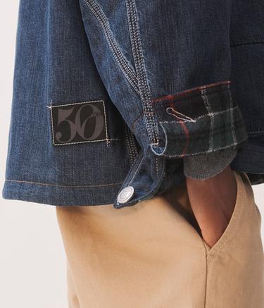 VESTE DE GRANGE RÉVERSIBLE KARL TEMPLER - Bleu de Zara - Image 9