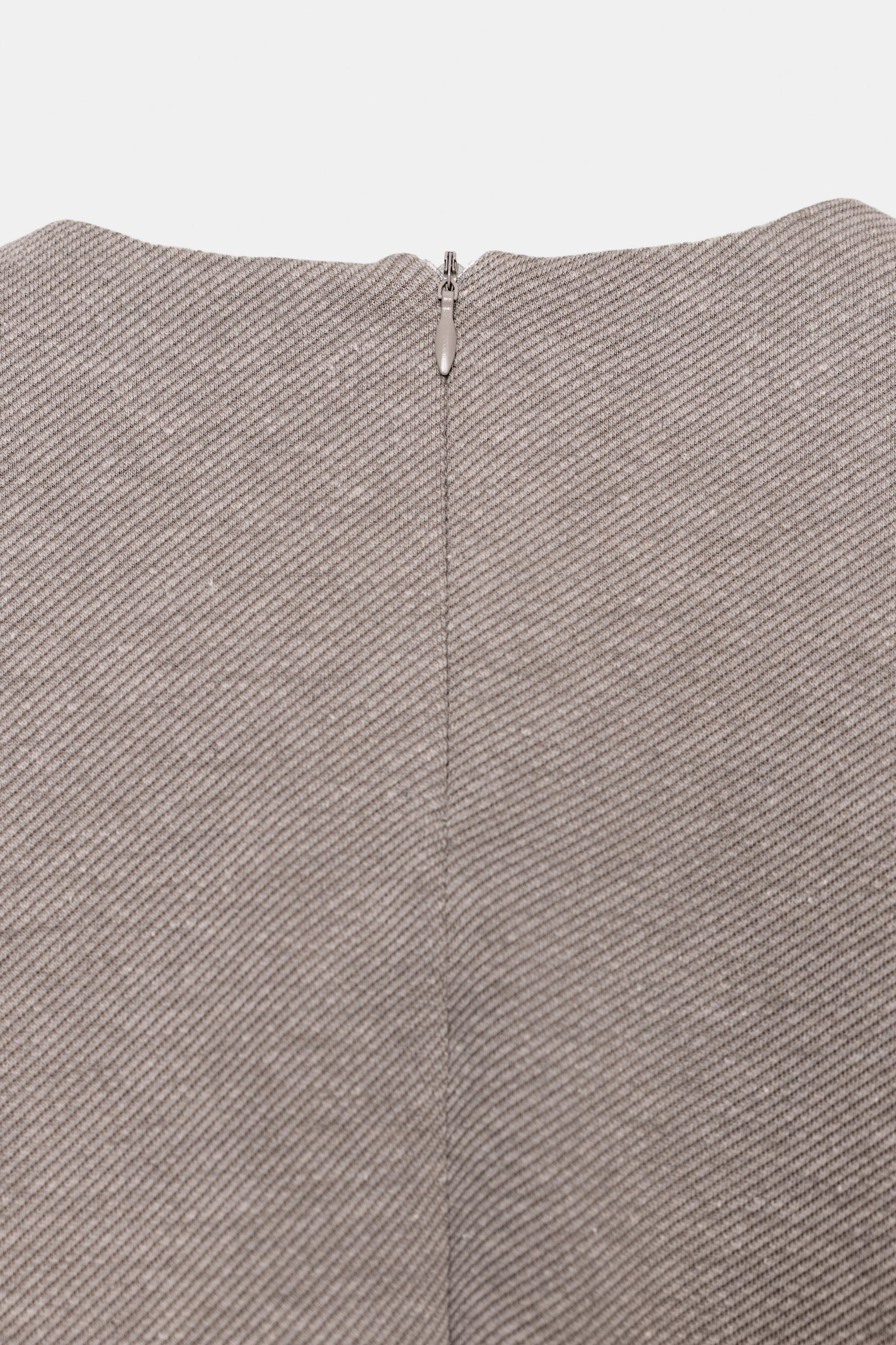 TOP EN SERGÉ À BOUTONS