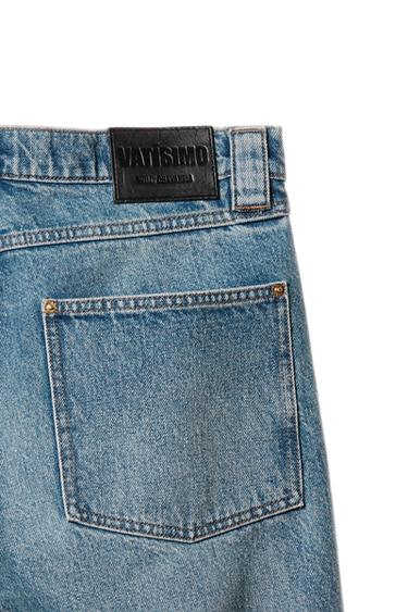 WILLY CHAVARRIA X ZARA STRAIGHT-LEG JEANS - Light blue by Zara