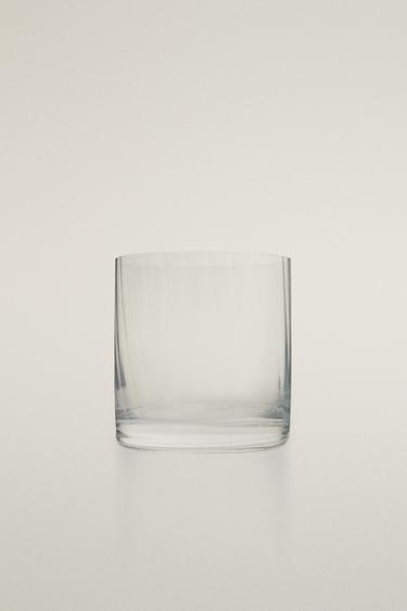 Zara WHISKEY GLASS TUMBLER - Transparent - Image 0