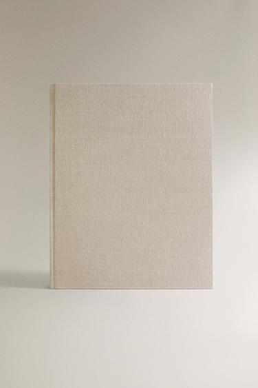 Zara LINEN HARDCOVER PHOTO ALBUM - Beige