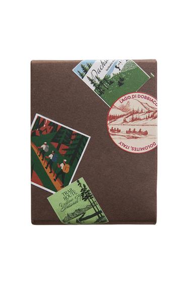 Zara CAMPING BOX AND 32 STICKER SET - Multicolored