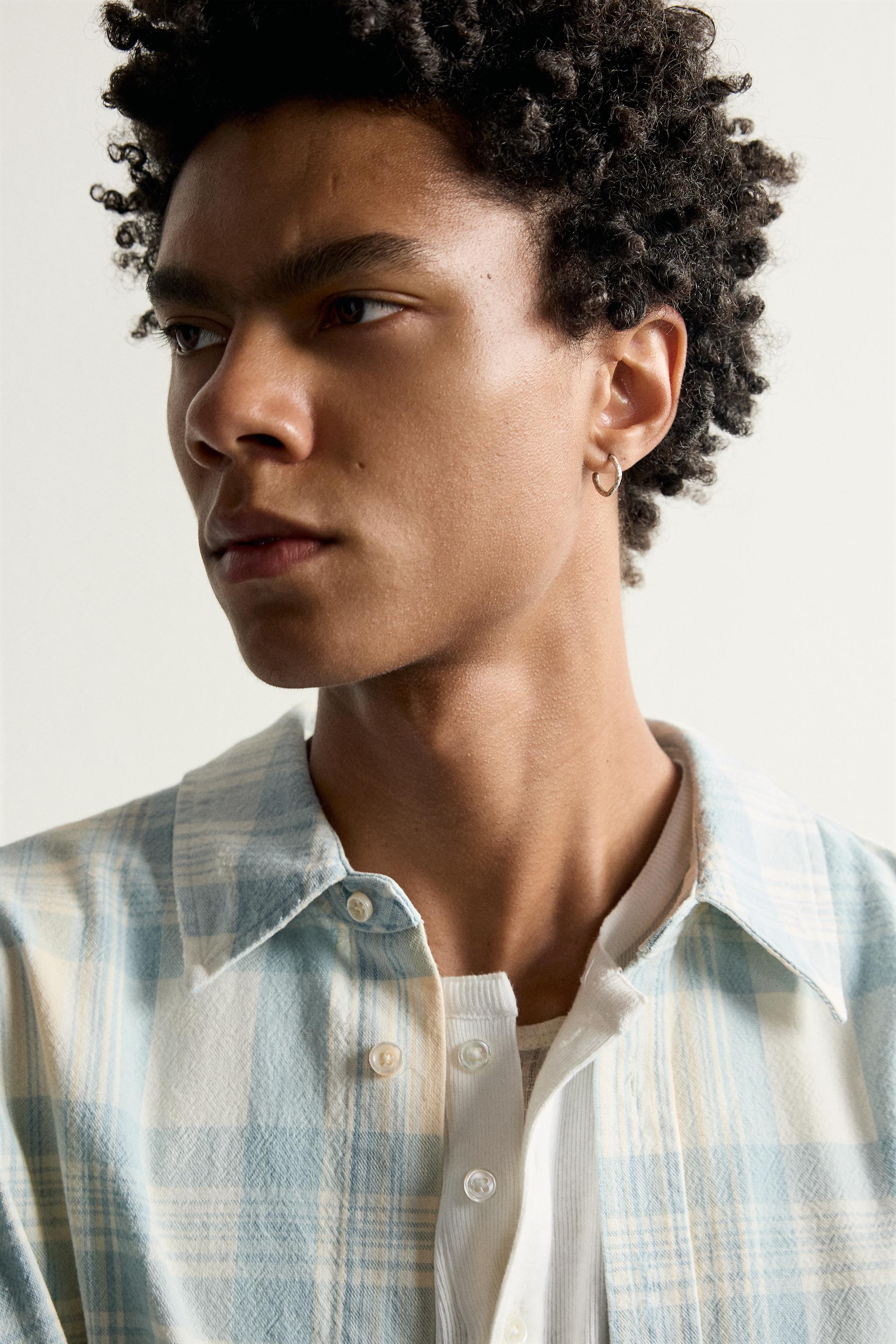CHEMISE COUPE DÉCONTRACTÉE À CARREAUX