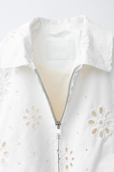 GILET BRODÉ SUISSE - Blanc de Zara - Image 2