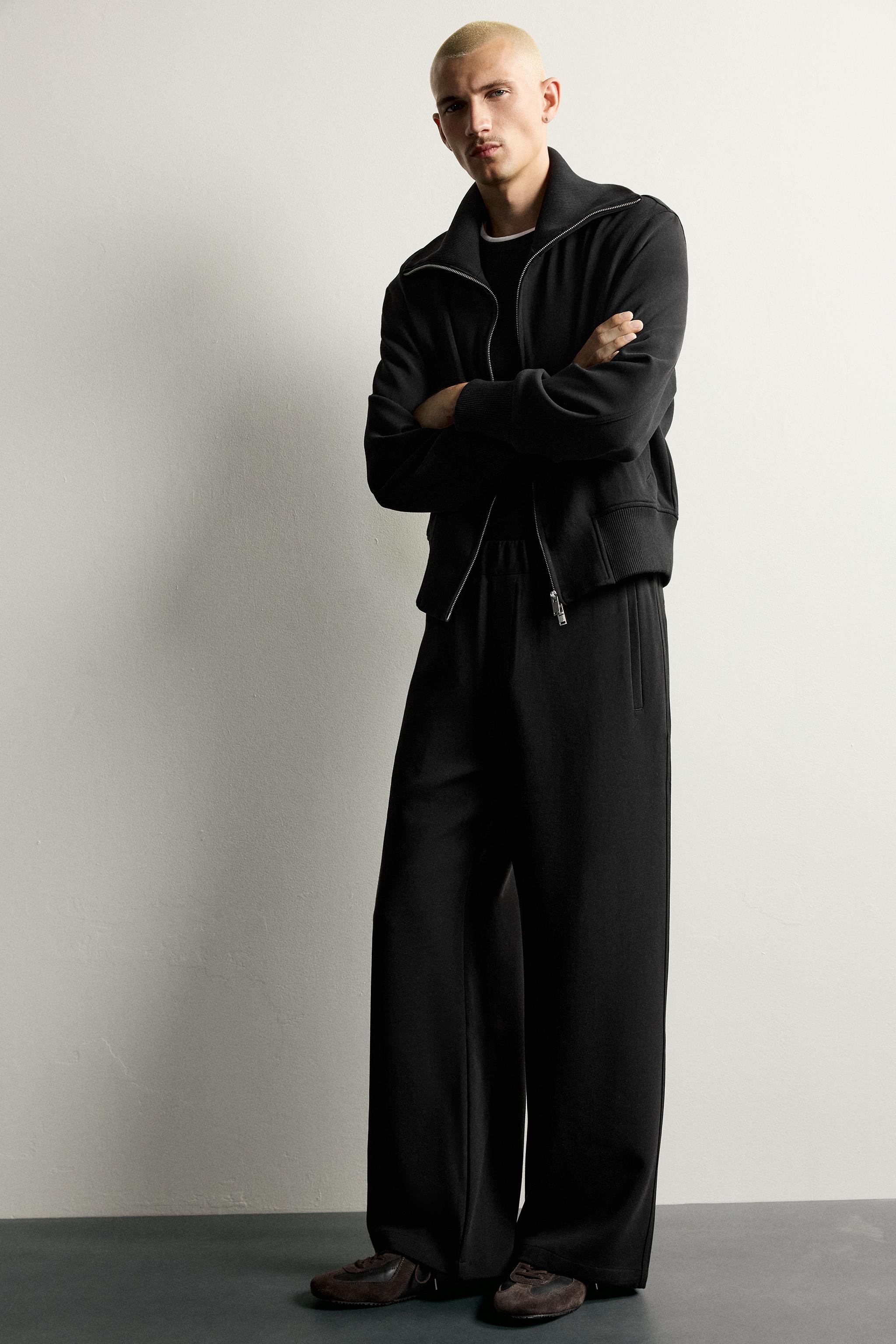 WIDE-LEG FLOWY PANTS