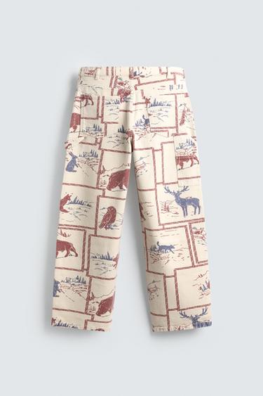 PANTALON À IMPRIMÉ COMICS - 028 de Zara - Image 7