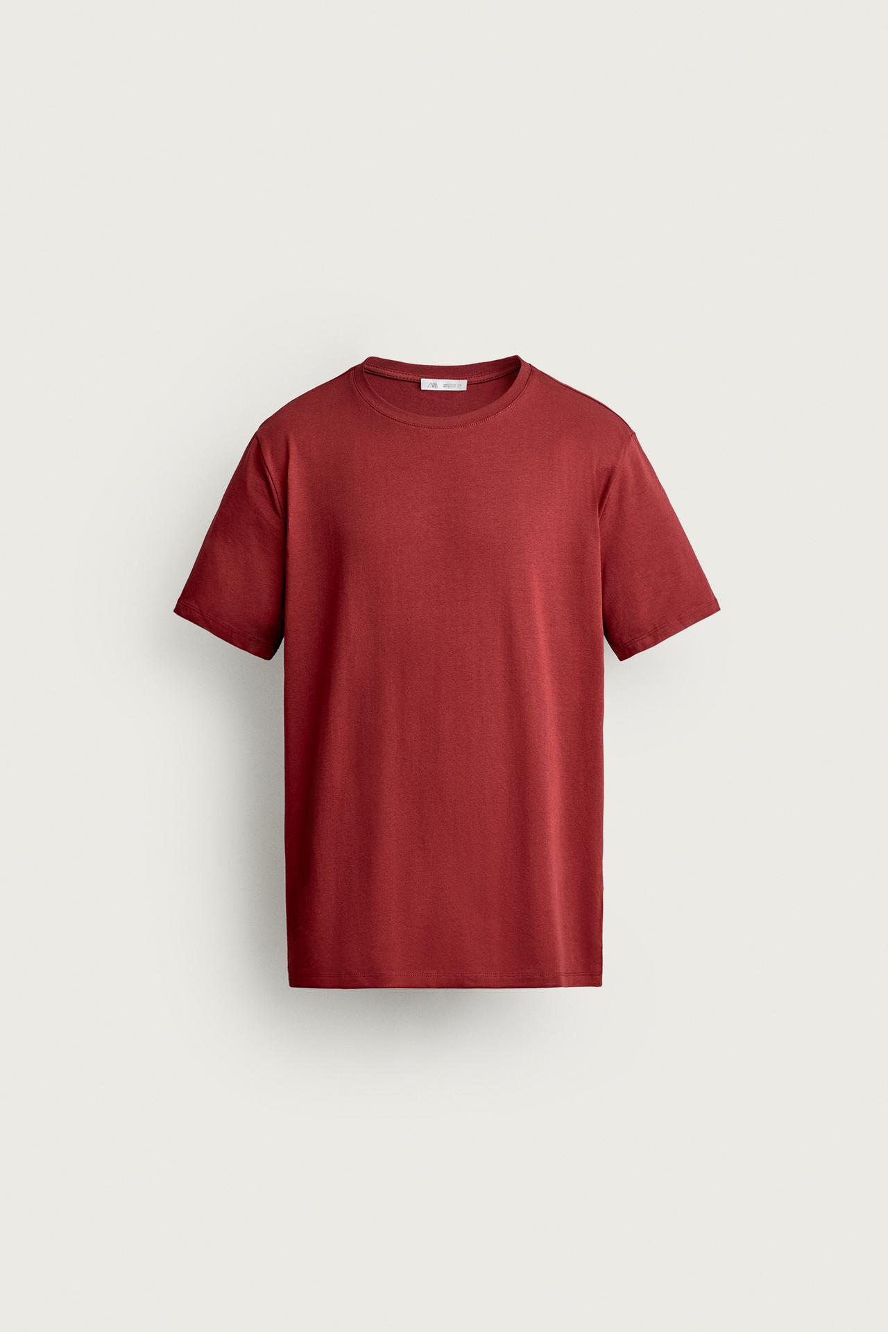 SLIM-FIT T-SHIRT /01 — Reddish