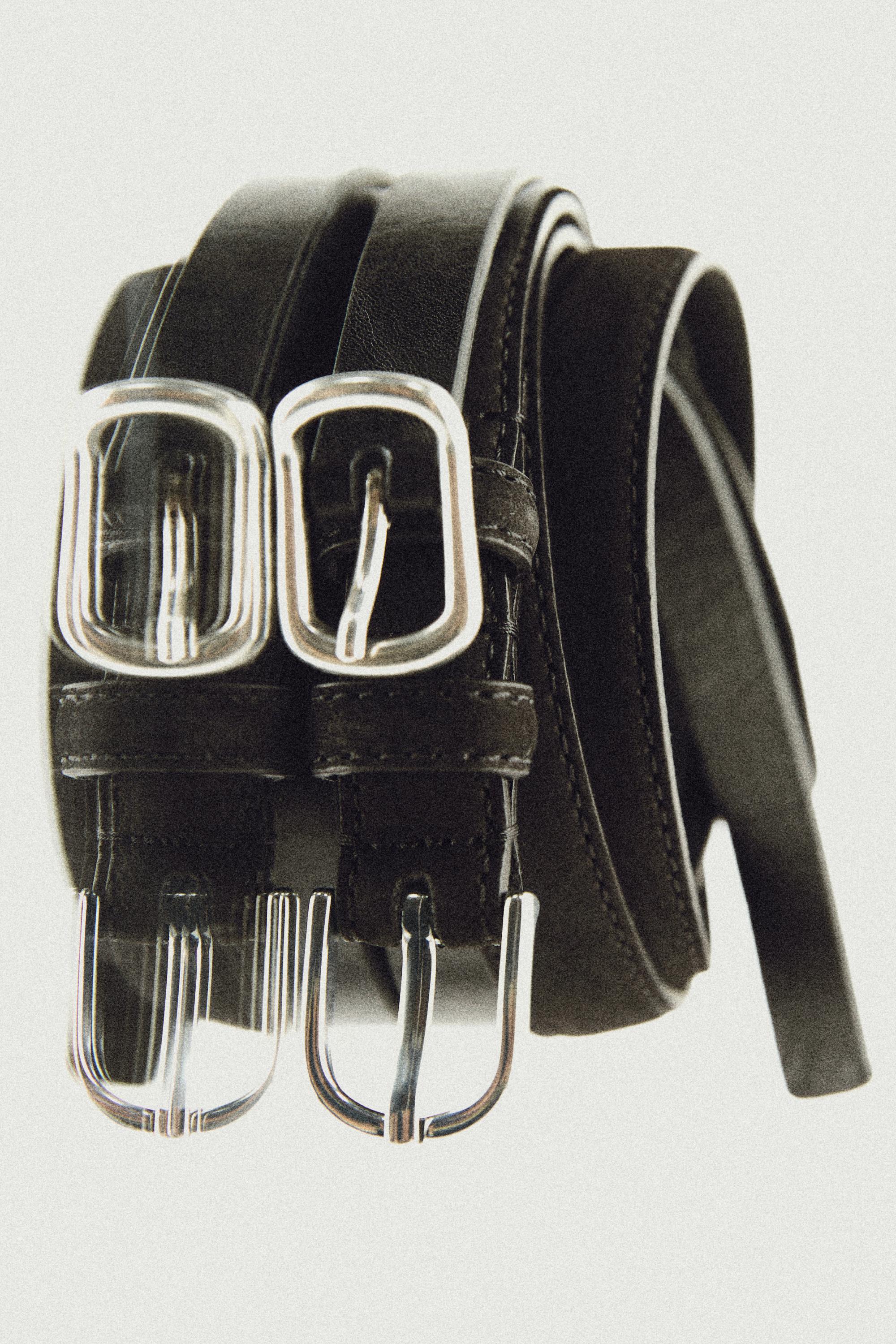 Ceinture cuir nubuck - LIMITED EDITION
