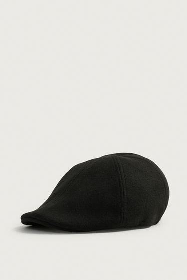 STRUCTURED BERET — Black 1