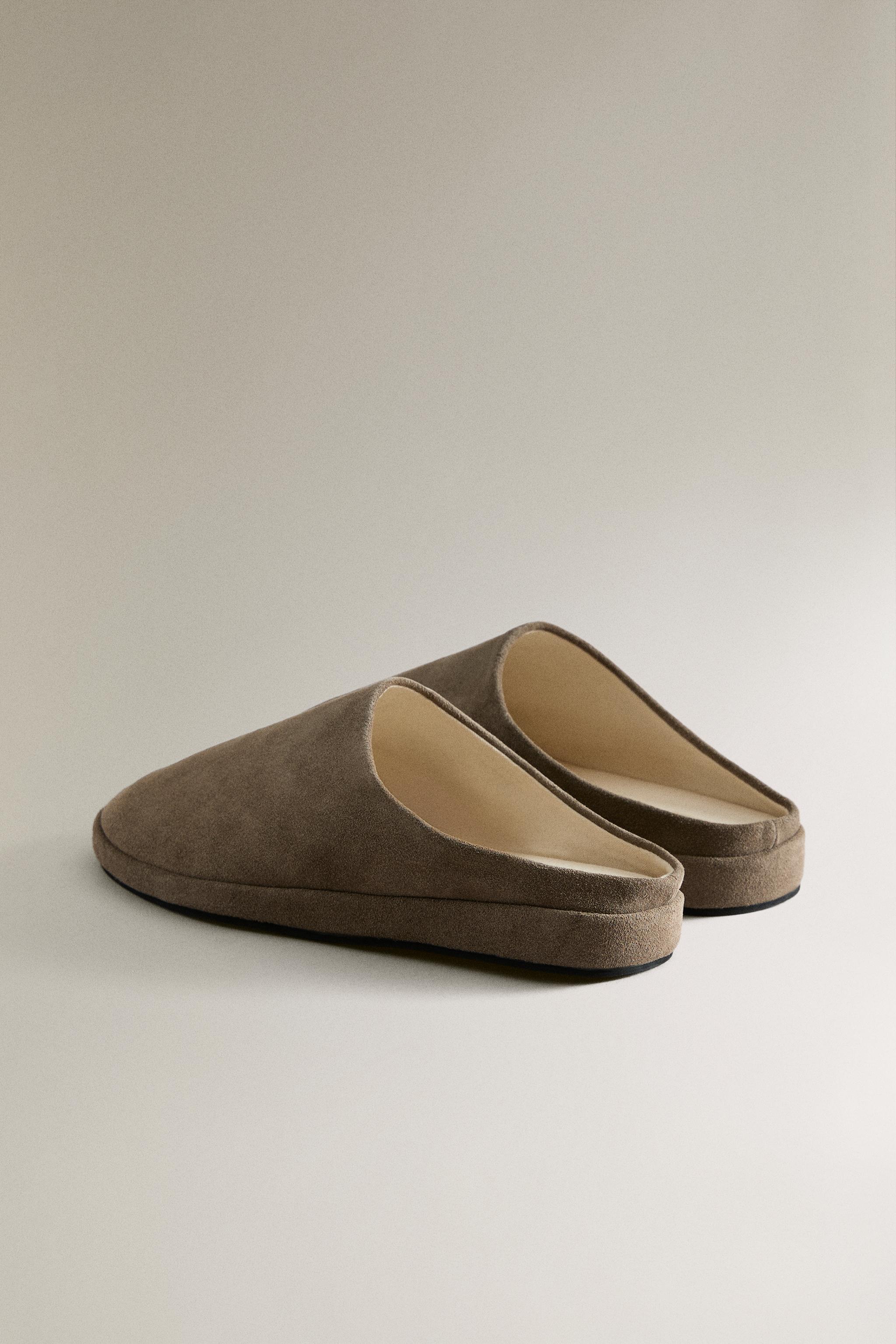 MULE CROÛTE DE CUIR