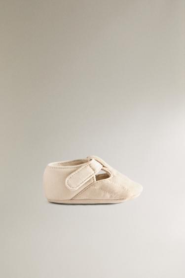 Zara SANDAL-STYLE BOOTIES - Off White