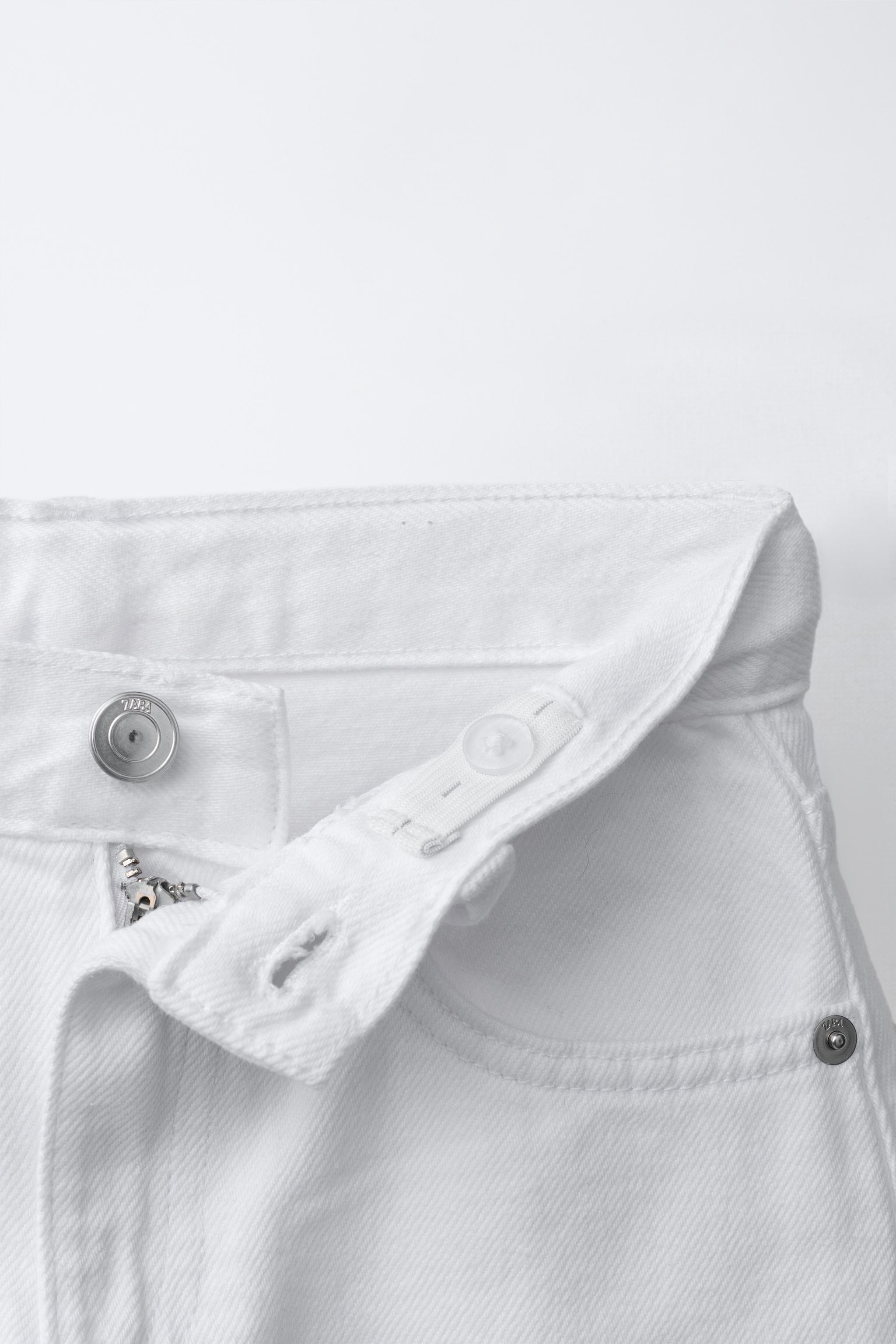 Детские джинсы Zara BARREL JEANS WITH CUFFED HEM — фото 3