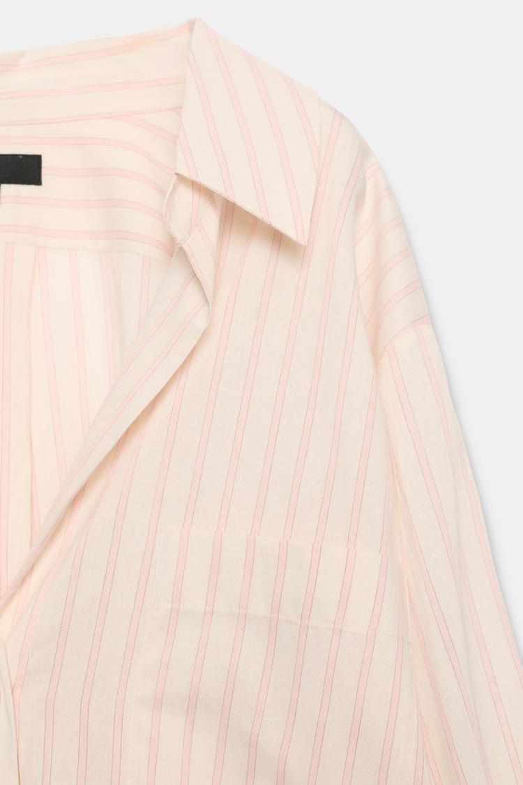 Camisa a rayas de la colección ZW 8