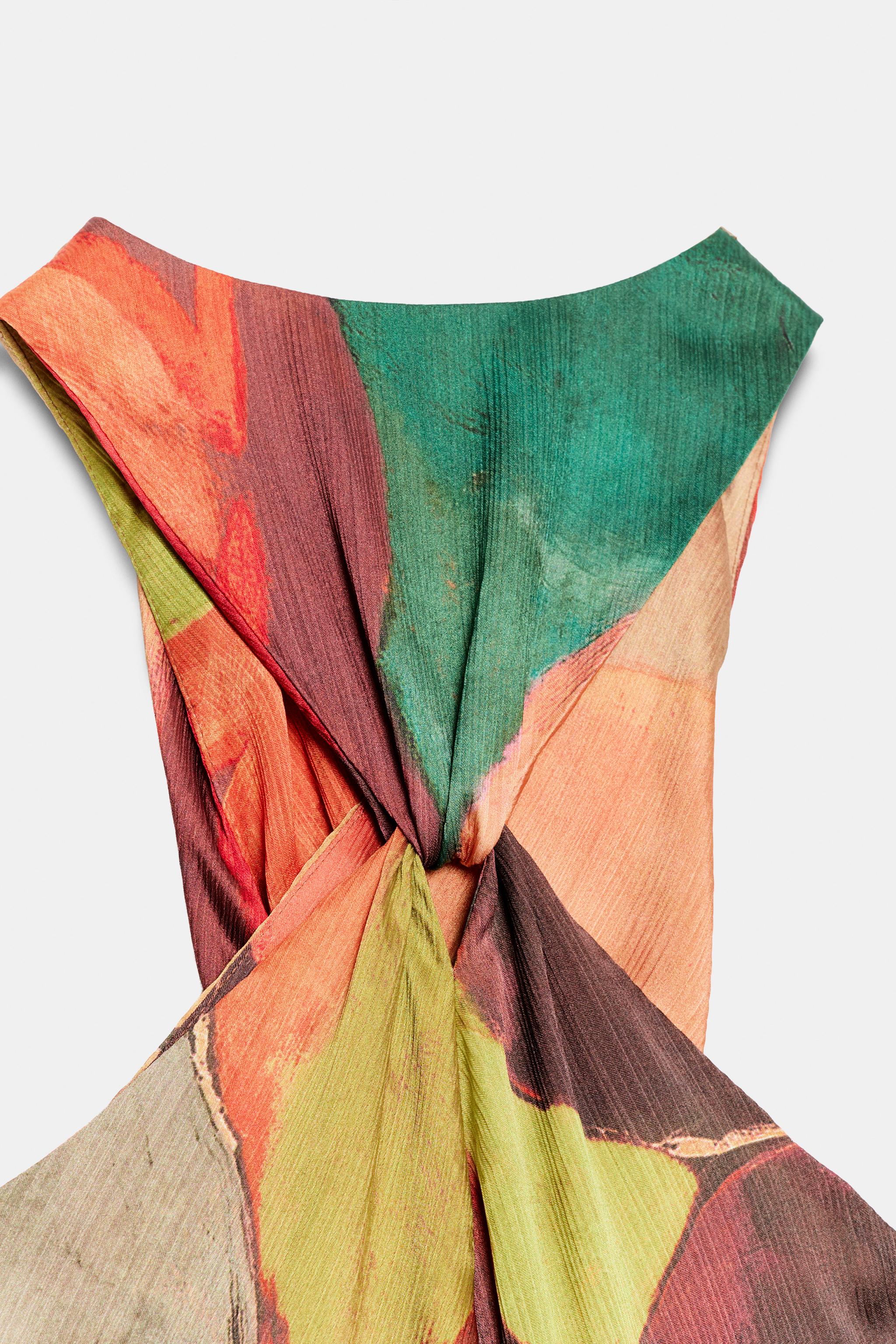 PRINTED MAXI DRESS