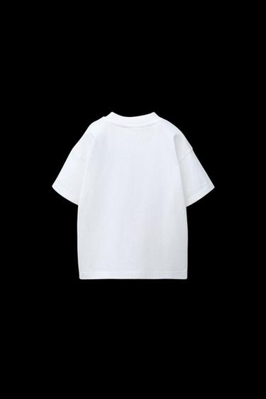 CAMISETA ESTAMPADO TIGRE - Blanco de Zara