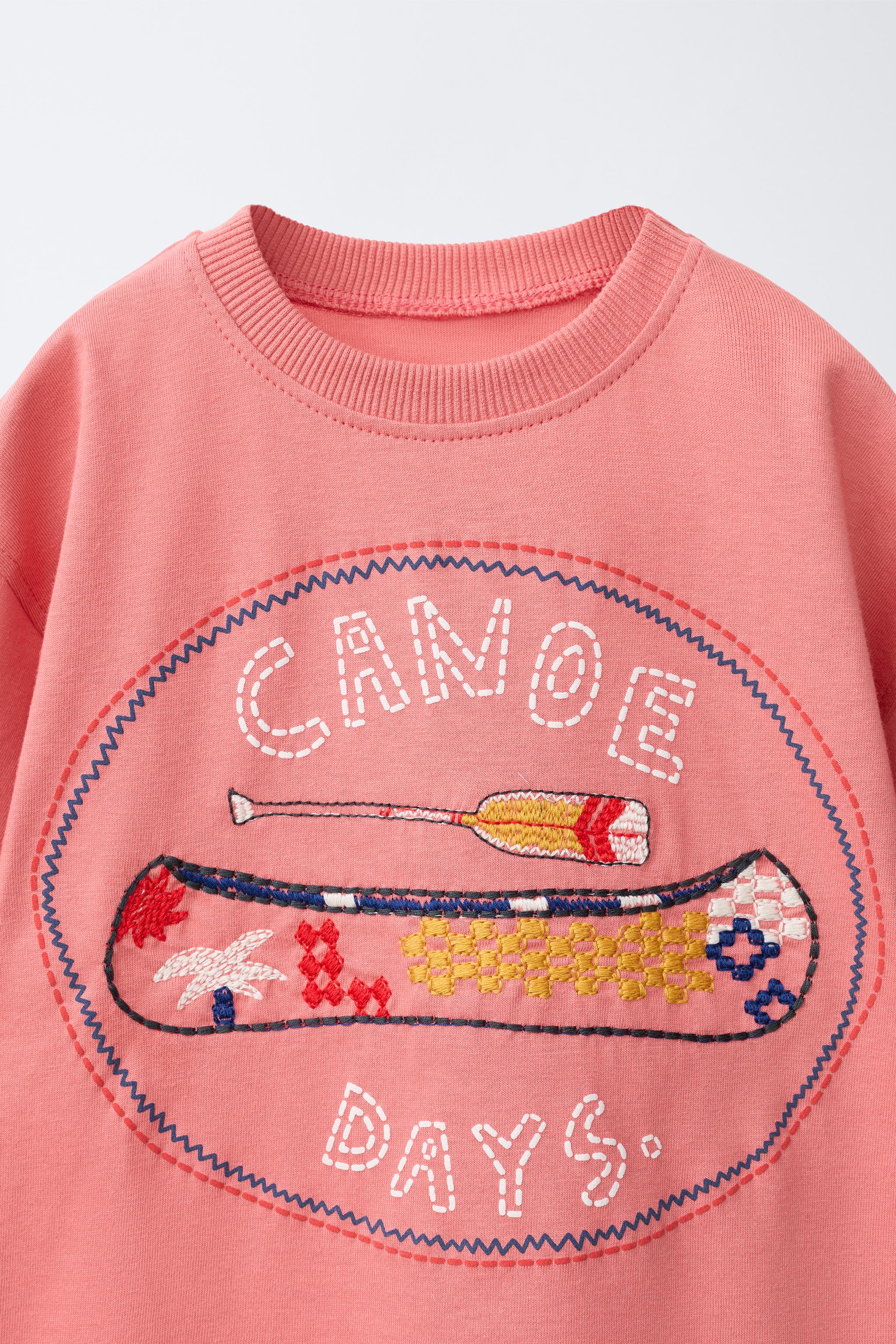 T-SHIRT BRODÉ CANOË