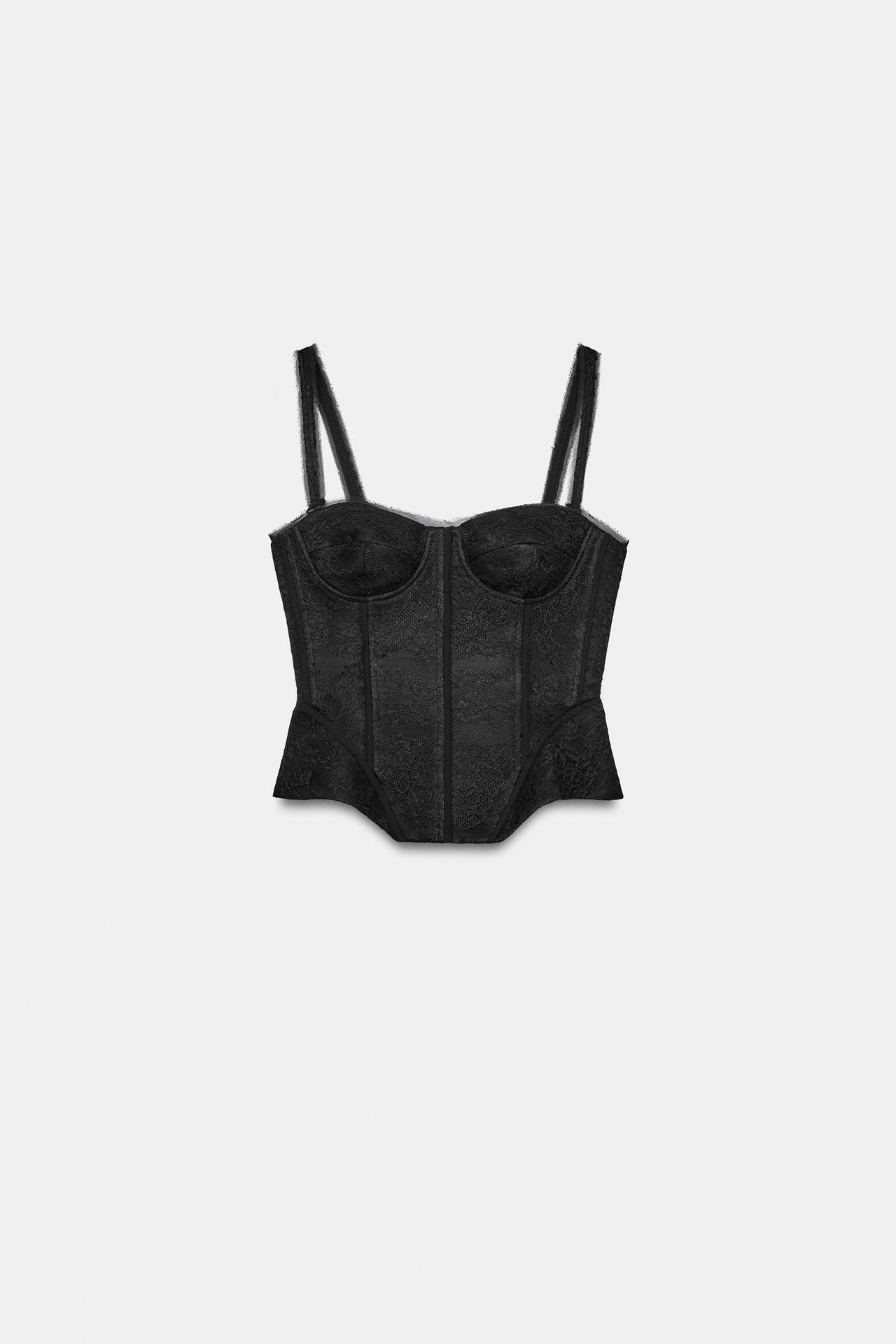 Корсет с кружевной отделкой ZW COLLECTION