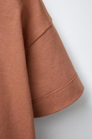 T-SHIRT INSCRIPTION - Rouille de Zara - Image 3