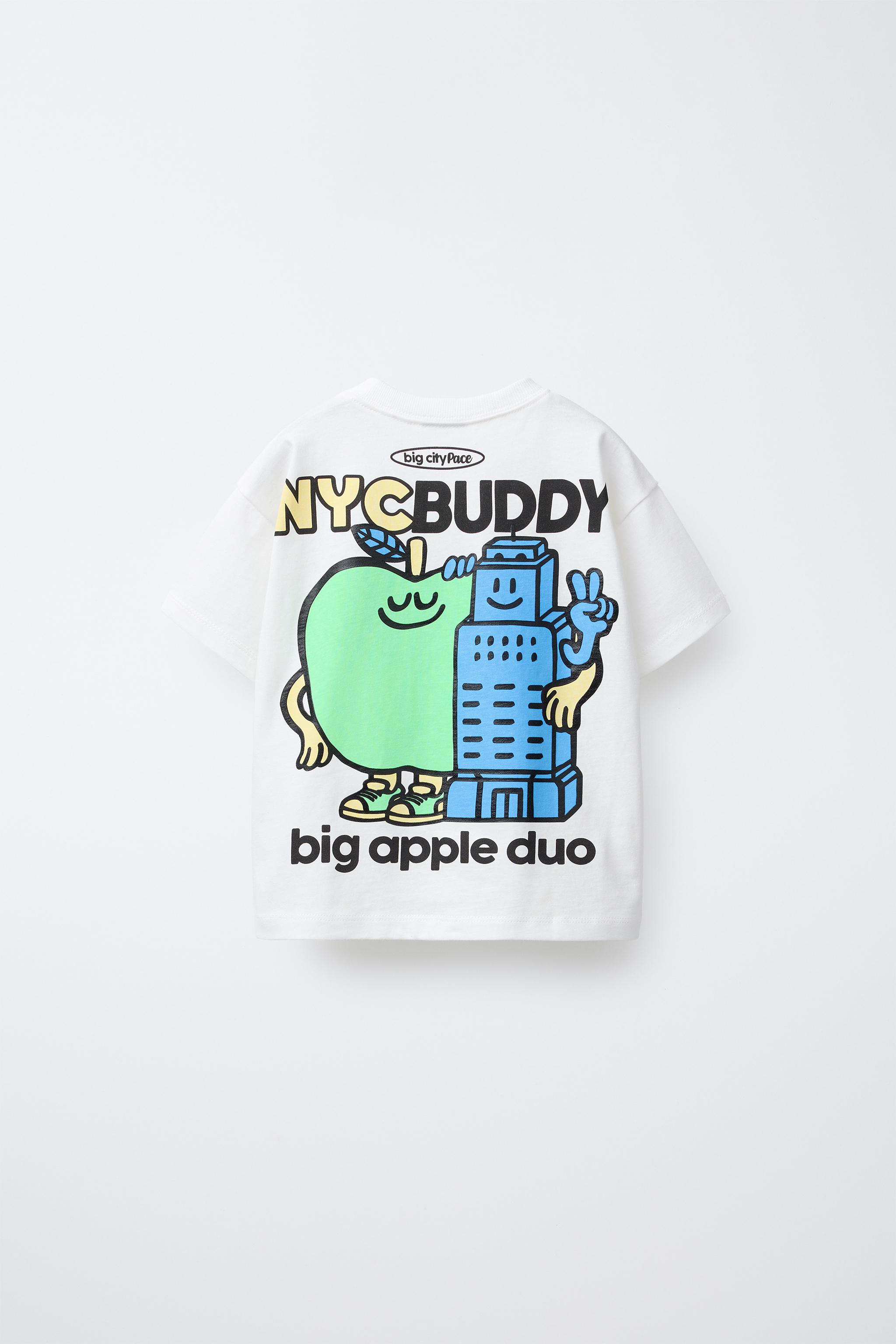 Tシャツ・カットソー COLUMBIA / NEW YORK CITY THE BIG APPLE T-SHIRT WHITE COLUMBIA / NEW YORK CITY THE BIG APPLE T-SHIRT WHITE