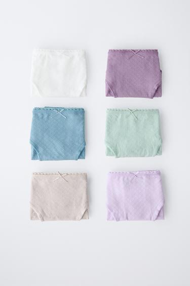 2-6 YEARS/ SIX-PACK OF STRUCTURED BRIEFS - Multicoloured by Zara - Image 4