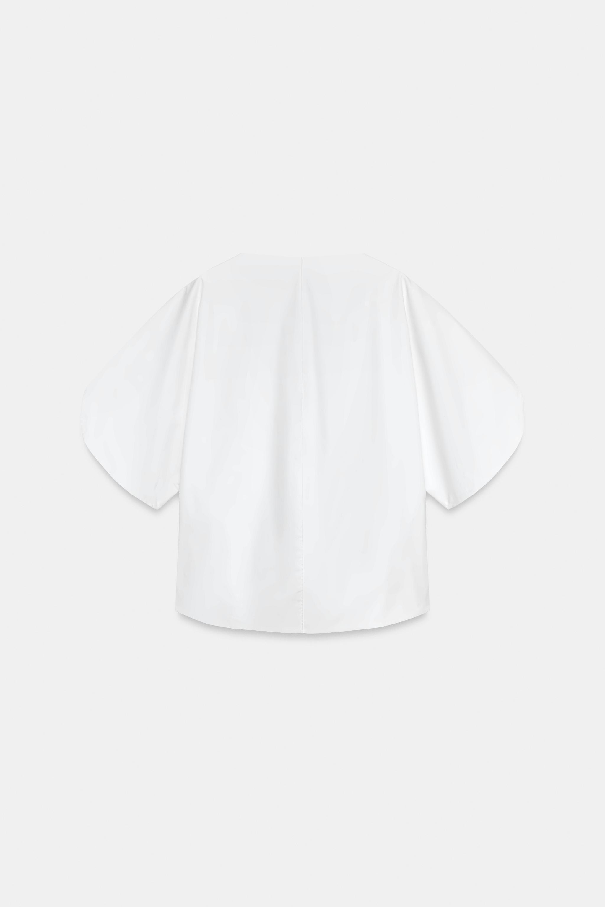 ZW COLLECTION LIMITED EDITION POPLIN TOP