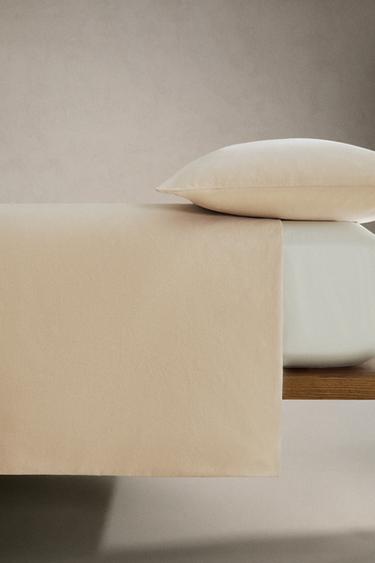 HOUSSE DE COUETTE COTON TEXTURÉ - Beige de Zara - Image 2