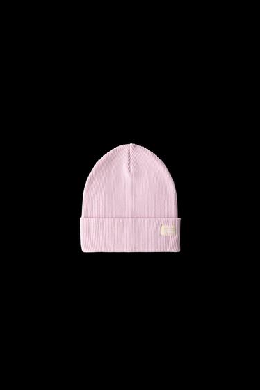 GORRO ALGODÓN CANALÉ - Rosa de Zara - Imagen 0