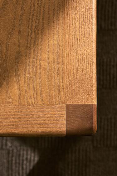 ESTRUCTURA CAMA DE MADERA - Marrón oscuro de Zara