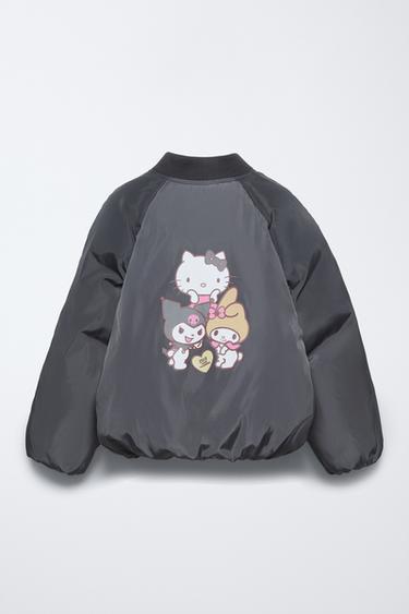 BLOUSON BOMBER KUROMI © SANRIO - Gris anthracite de Zara - Image 4
