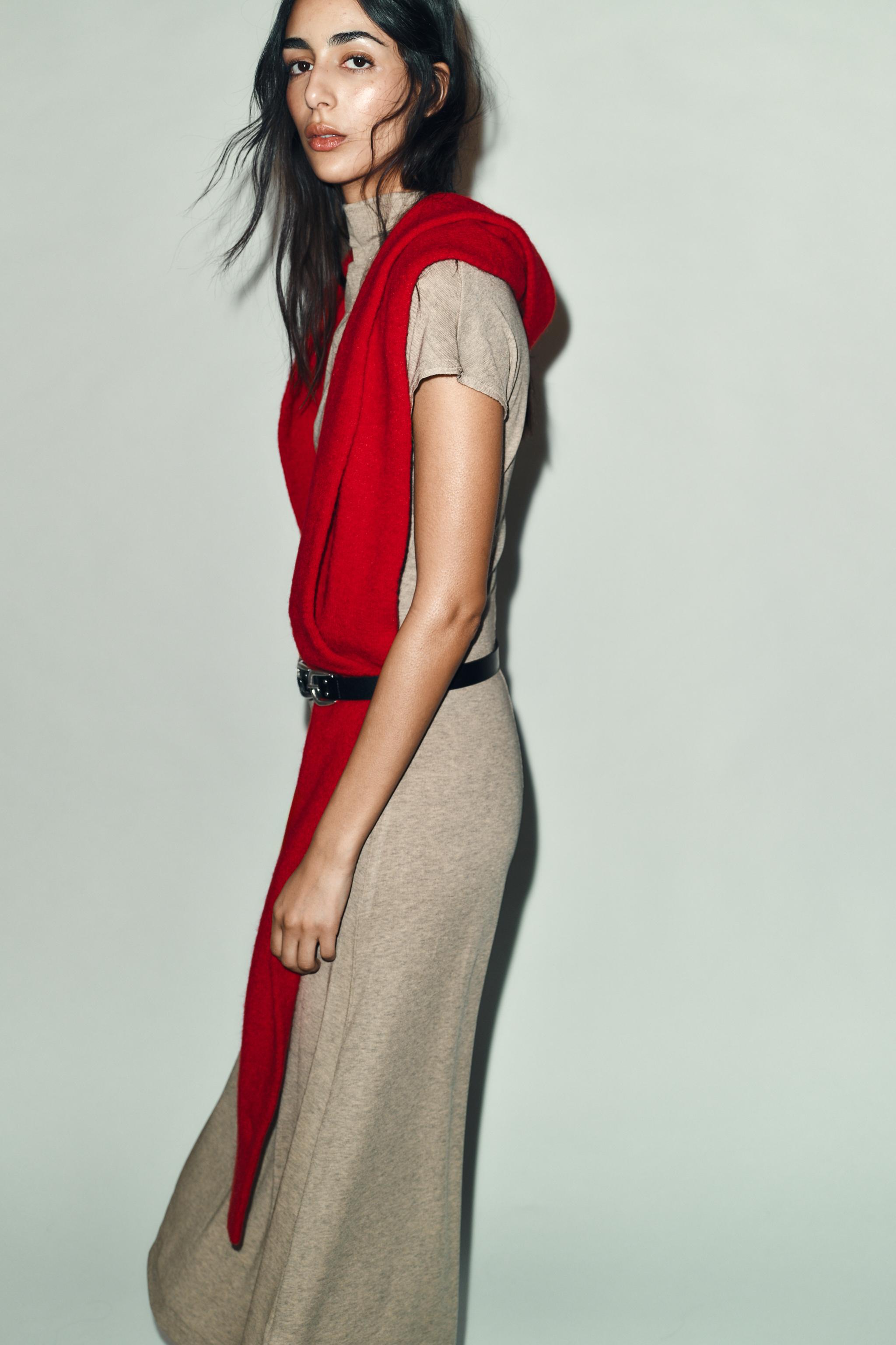 HIGH NECK MAXI DRESS