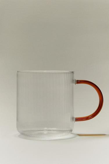 BOROSILICATE GLASS MUG - Yellow by Zara