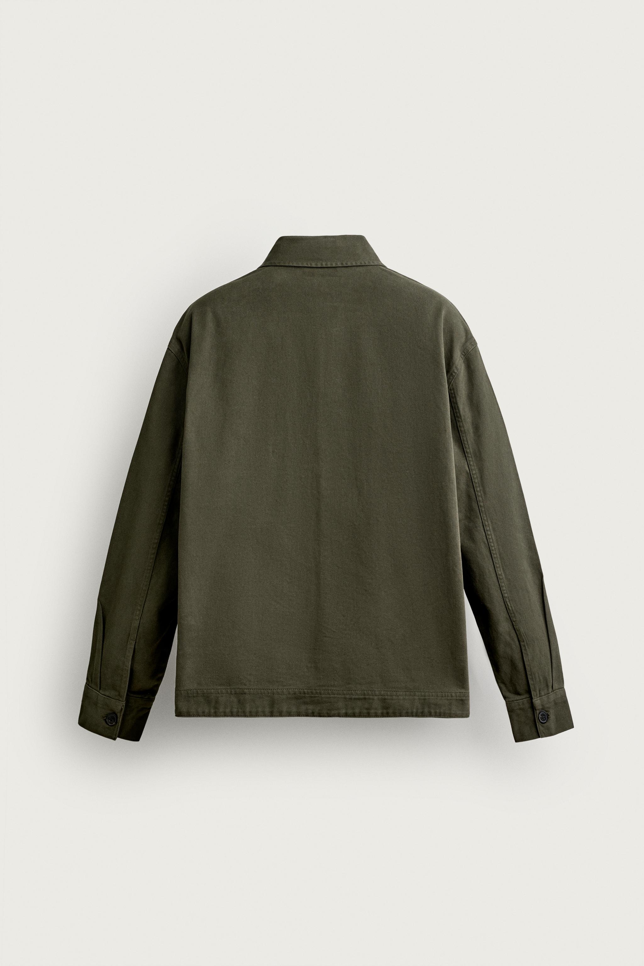 RELAXED FIT POCKET OVERSHIRT