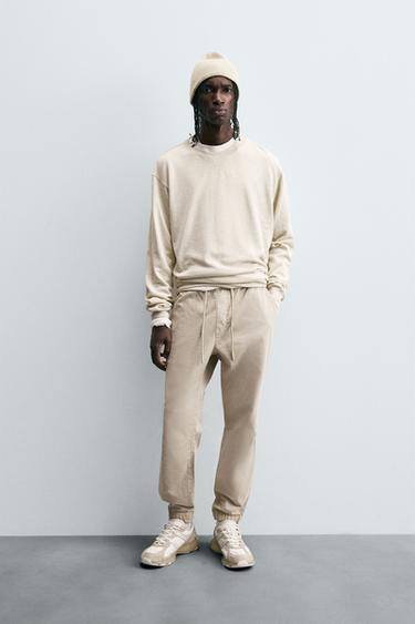 PANTALÓN CINTURA JOGGER SLIM FIT - Piedra de Zara