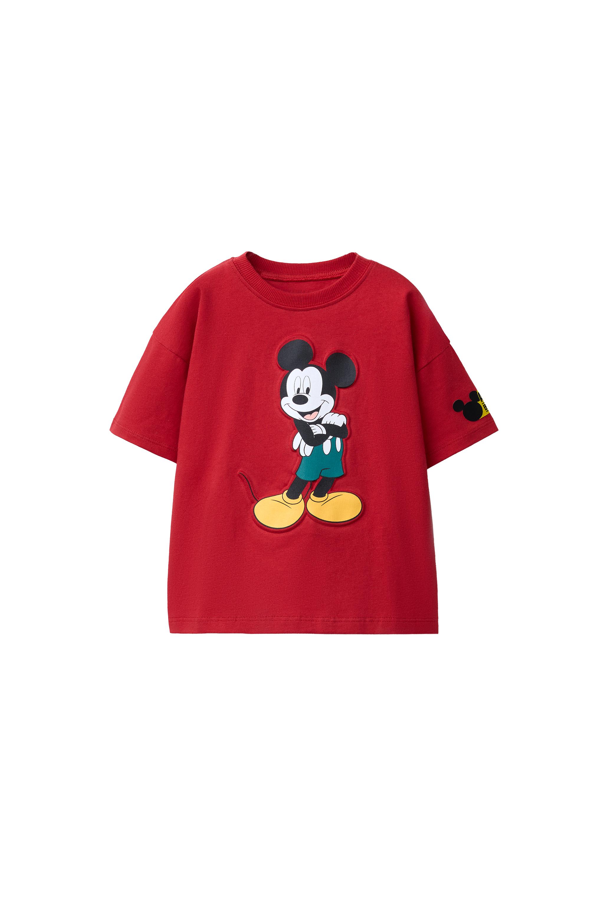 CAMISETA MICKEY MOUSE © DISNEY - Vermelho-escuro | ZARA Brasil
