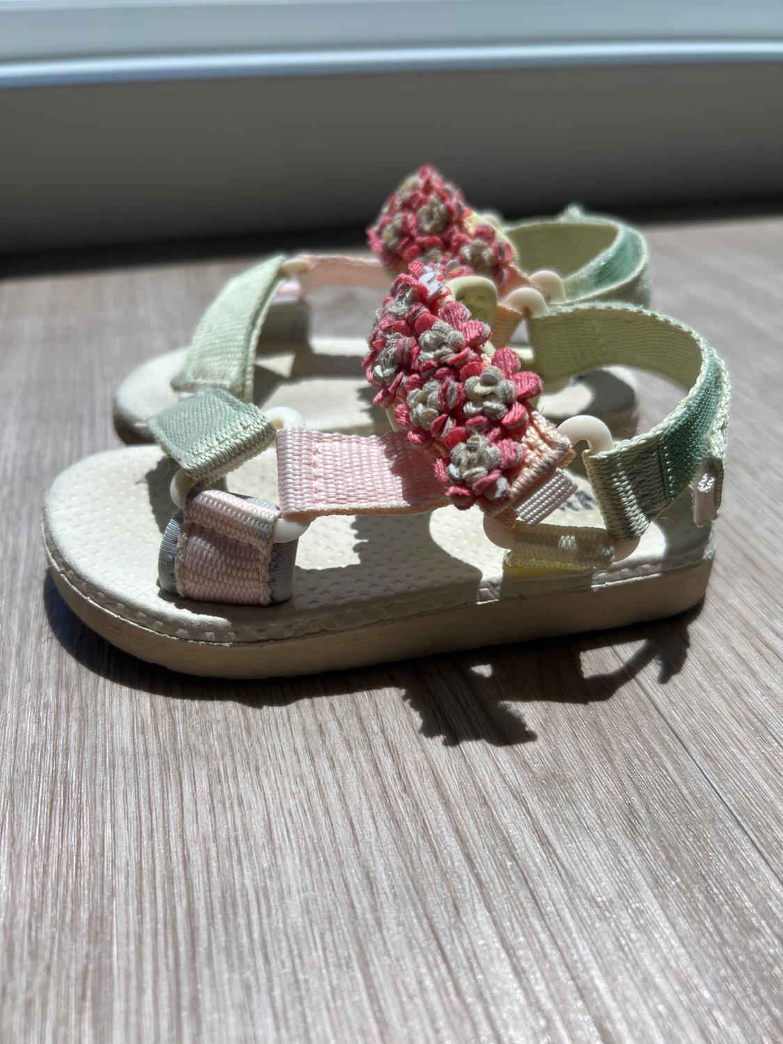 3D FLOWERED COLORFUL SANDALS - Image 4
