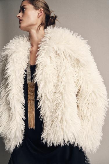 CONTRAST FRINGED NECKLACE - Gold / Silver by Zara