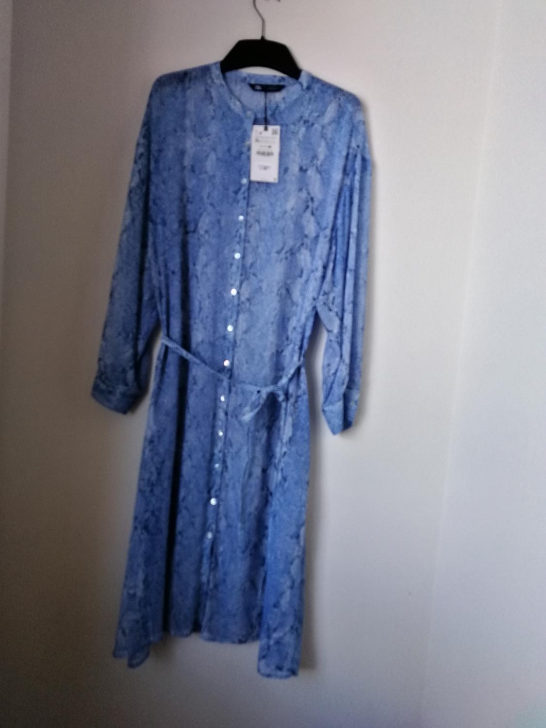 ANIMAL PRINT SHIRT DRESS