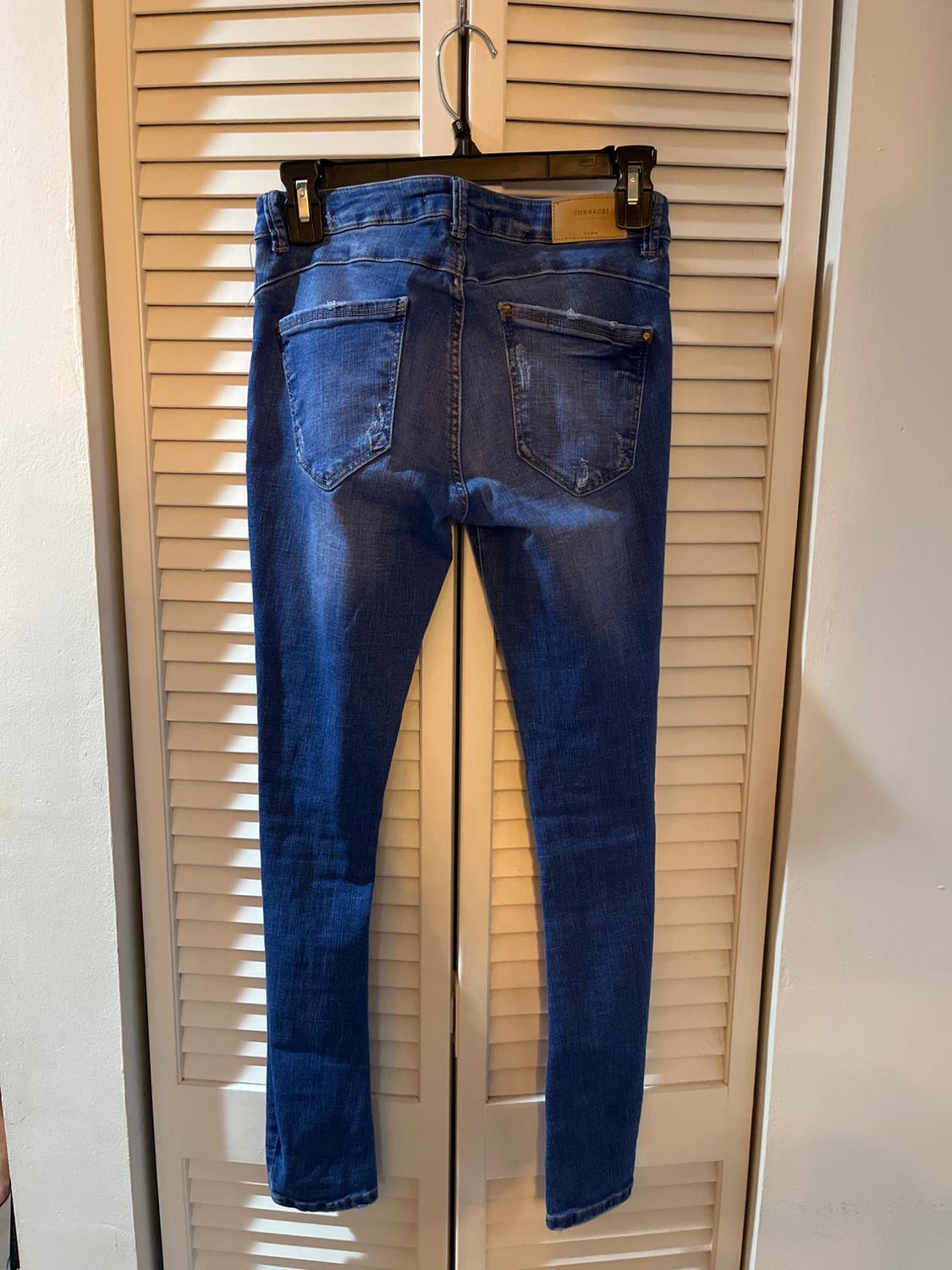 SKINNY BLUE JEANS - Image 4