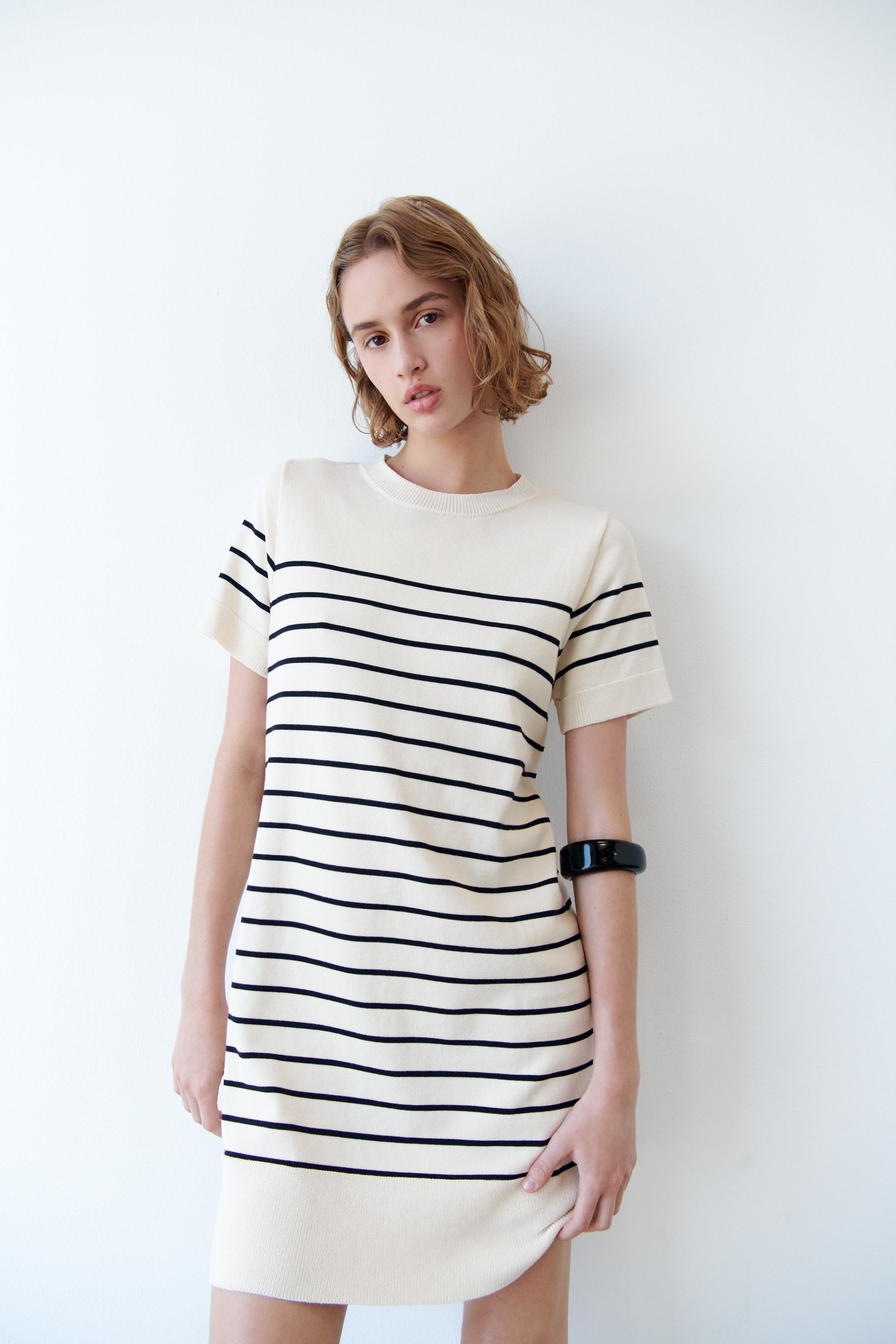 Striped dress outlet short