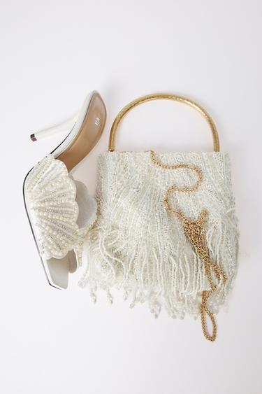 حقيبة يد بزخارف - خَام الخاص بـ Zara