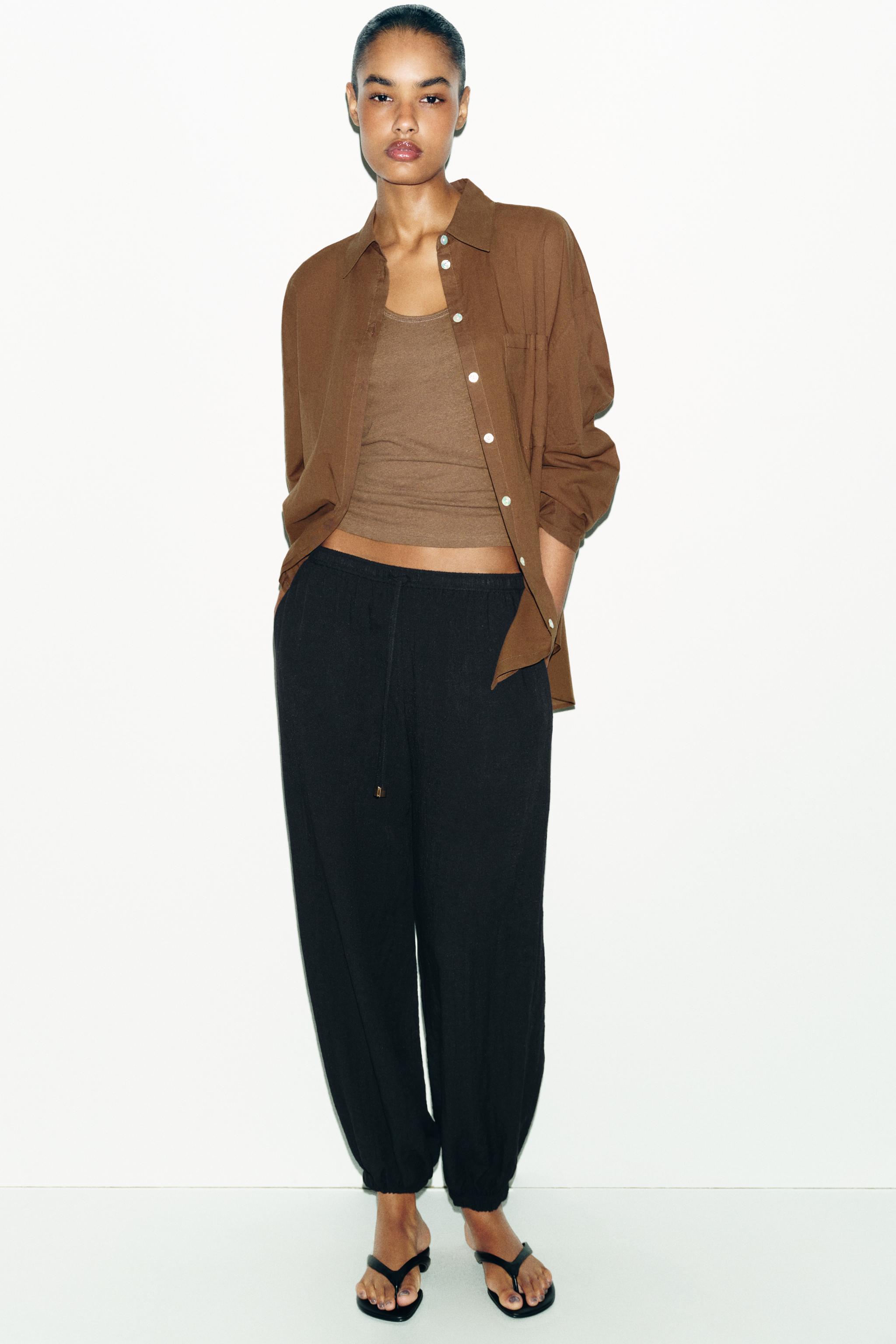ELASTIC WAISTBAND PANTS
