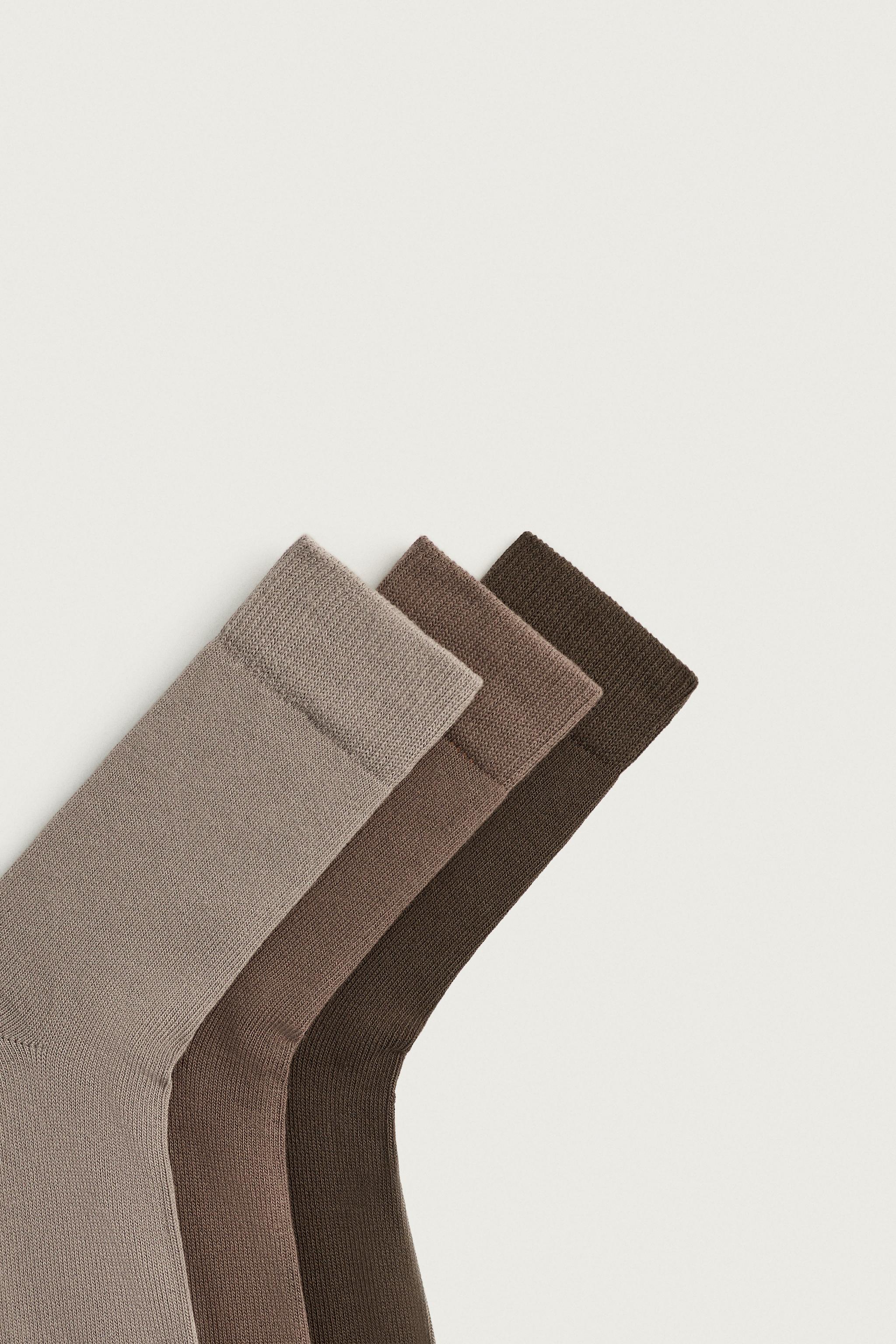 CHAUSSETTES STRUCTURÉES - LOT DE 3