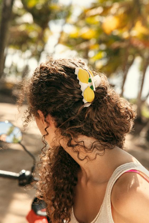 LEMON HAIR CLIP