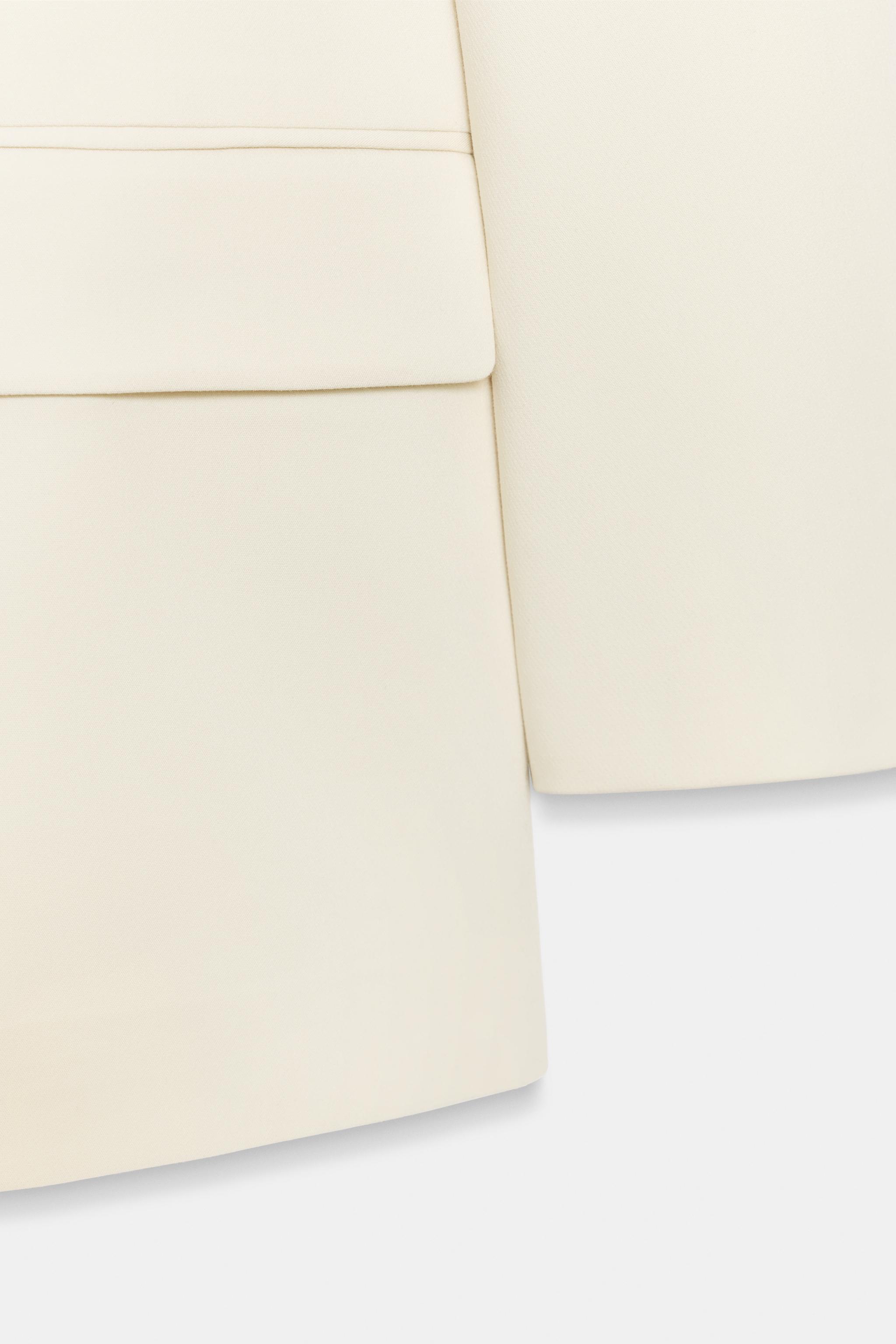 VESTE OVERSIZE À BOUTONNAGE CROISÉ
