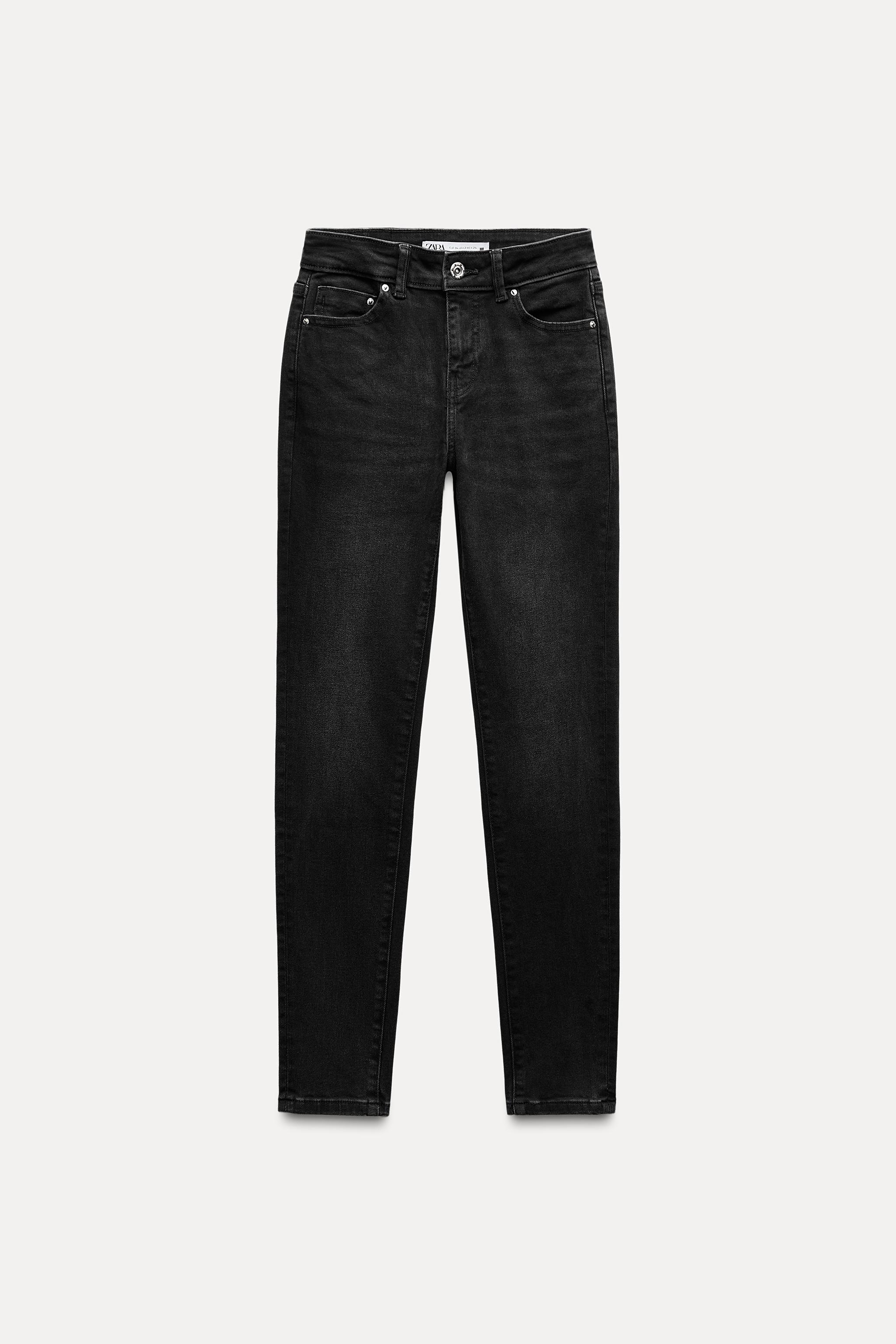 Zara 1975 High retailer Rise Skinny Jeans sz 2