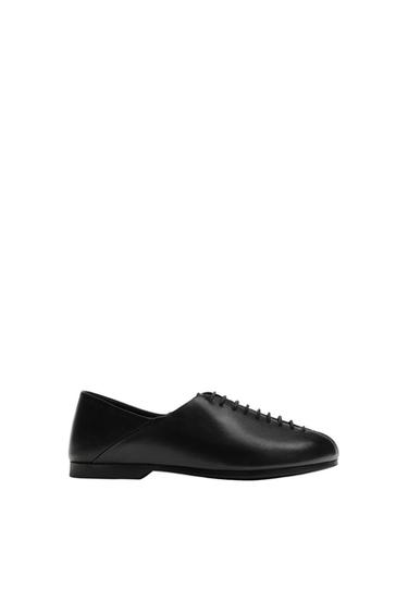 SAMUEL DE SABOIA X ZARA LEATHER SHOES - Black by Zara