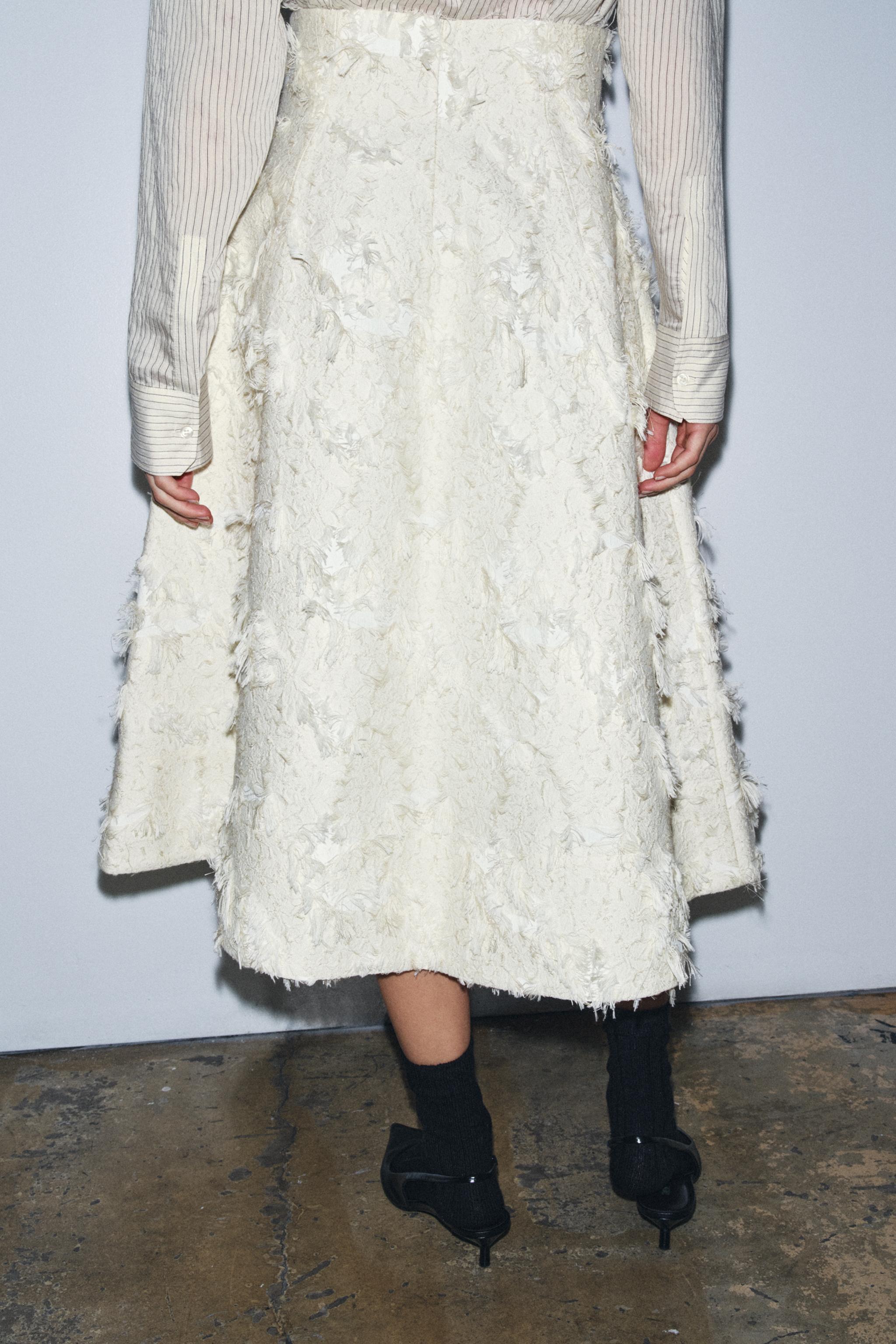 JUPE MI-LONGUE STRUCTURÉE ZW COLLECTION