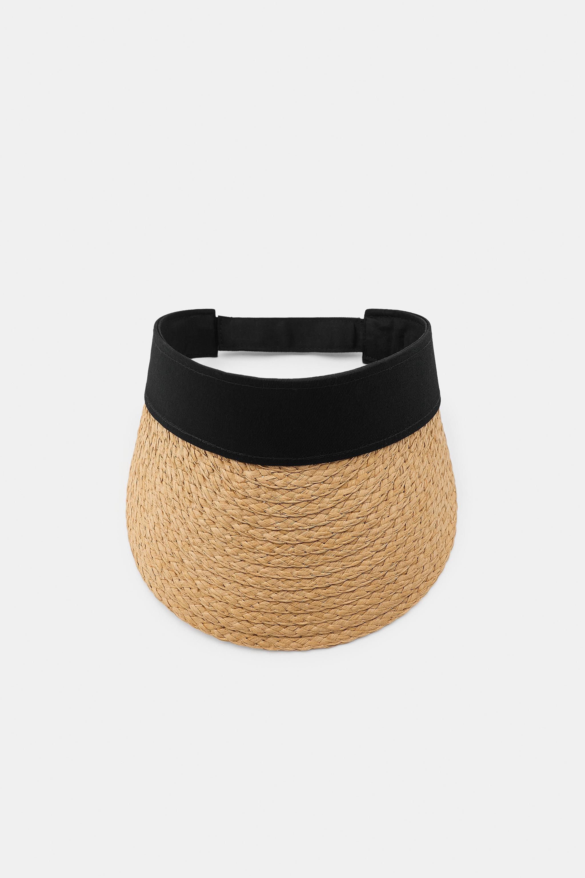Женские аксессуары для волос Zara CONTRAST STRAP HEADBAND VISOR